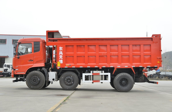 Min Dump Truck zum Verkauf Dongfeng 6*2 Tianjin Tipper 260 PS Yuchai Motor Linksgetrieben