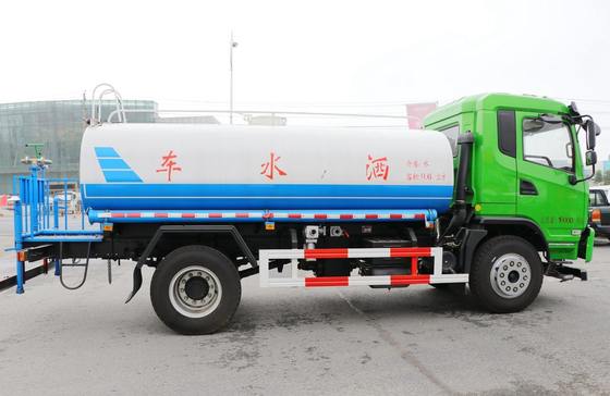 Wasserbehälter Lkw 10000 Liter Einfachachse 4×2 Antrieb Dayun Sprinkler Yuchai Motor