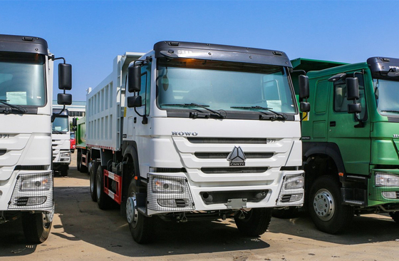 Sino Truck Gebraucht 6×4 Dump Truck Howo 371 PS Euro 3 Gebrauch in Afrika 6,8 Meter lange Box