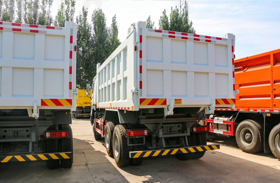 Sino Truck Gebraucht 6×4 Dump Truck Howo 371 PS Euro 3 Gebrauch in Afrika 6,8 Meter lange Box