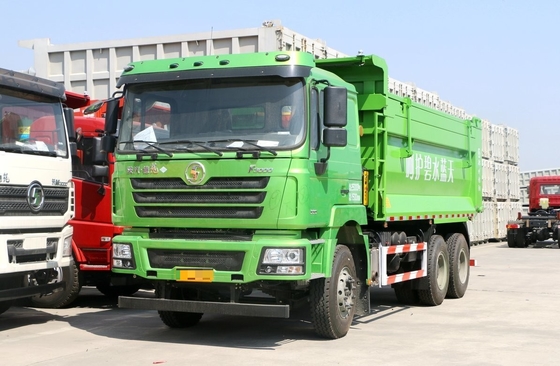 6*4 Dump Truck 30 Tonnen Neue Energie Brennstoff LNG Shacman F3000 Einzelschläfer 10 Räder 380 PS