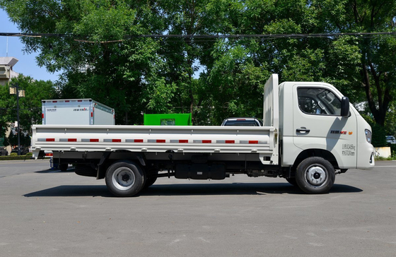 Lkw-Bett-Lagerboxen Foton 4*2 Lade 2 Tonnen Einfachachse Landwirtschaftsprodukte Transport