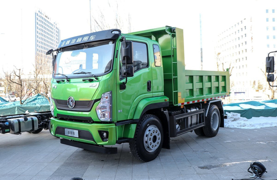 8 Tonnen kleiner Müllwagen zum Verkauf Shacman Tipper 3,75 Meter Box Einzelachse 200L Öltanker