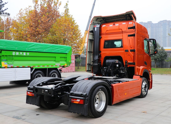 Traktor Anhänger Lastwagen Brandneu 4*2 Shacman H6000 Einfachachse Weichai 430 PS Eineinhalb Reihe