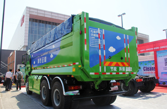 Steinbruch Dump Truck zum Verkauf Shacman 6*4 Diesel und LNG Hybrid Tipper China Truck 336 PS