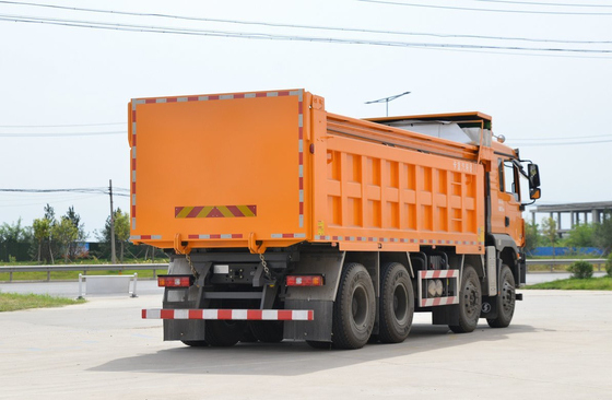 Shacman 8*4 Gebraucht 40 Tonnen Dump Truck Für M3000 Autobahn Transport 12 Reifen FAST Getriebe