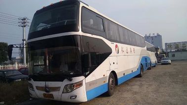 YUTONG-Band benutzte den Trainer-Bus, der mit A/C/Diesel-Maschine Weichai 336hp 2013-jährig ist