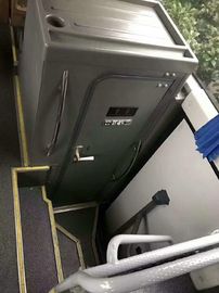 39 Sitze benutzten YUTONG-Bus-2013-jährige elektronische Tür mit Toiletten-Safe-Airbag