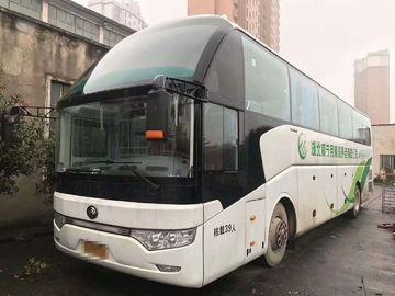 39 Sitze benutzten YUTONG-Bus-2013-jährige elektronische Tür mit Toiletten-Safe-Airbag