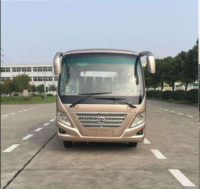 Huaxin benutzte Minibus-Dieselkraftstoff-Art 2013-jährige 10-19 Sitze 100 Km/H Höchstgeschwindigkeit