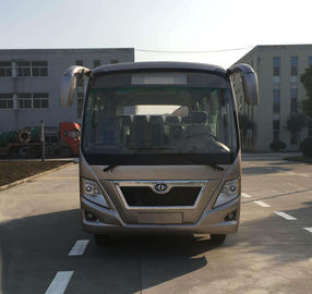 Huaxin benutzte Minibus-Dieselkraftstoff-Art 2013-jährige 10-19 Sitze 100 Km/H Höchstgeschwindigkeit