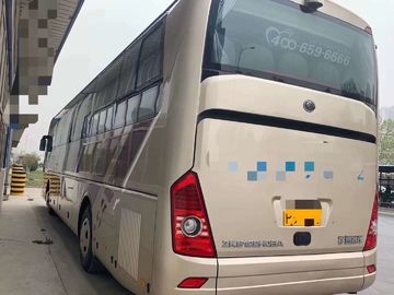 YC-Maschine LHD Yutong benutzte Küstenmotorschiff-Bus-2015-jährigen 55-Sitze- 12 Dieselmeter