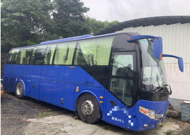 15000KG dunkelblaues verwendetes Yutong transportiert 45-Sitze- 2014-jährigen Diesel LHD mit A/C