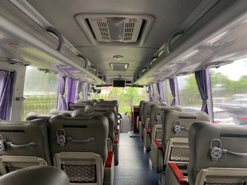 Reihe ZK6858 Yutong-Stadt-Bus, Sitzer-Bus-linke Handdieselsteuerung des Weiß-19 2015-jährig