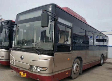 70 Sitze LHD verwendetes Yutong transportiert CNG städtische Kilometertouristischen Trainer Bus des Stadt-Bus-19000KM