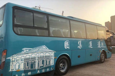 verwendete Handelsbus-2015-jährige 39 Sitz-ISO-Dieselbescheinigung 9m Länge Yutong ZK6908