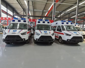 Bewegliche Verhinderung SPVs Schutz-Art Krankenwagen des spezieller Zweck-Fahrzeug-ICU mit Ventilator