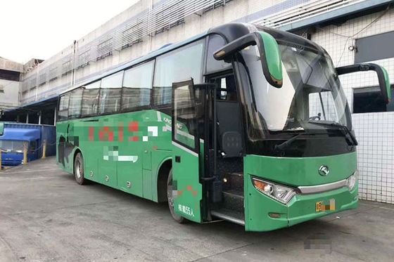Benutzter Reisebus 191kW 51 Kinglong Diesel- 2016-jährige GRÜNE LUXUS-Sitze