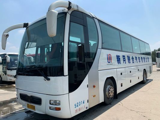 Benutzter Yutong-Bus für Verkäufe modellieren ZK6122 der Doppeltüren-51Seats Stahlgute Zustand Fahrgestelle-des Euro-III