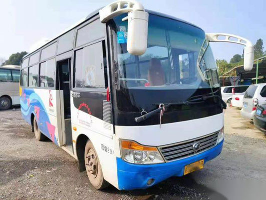 Passagier-Bus-Stahlfahrgestelle-einzelne Türen ISO Yutong ZK6752D 29 Sitzlhd benutzte