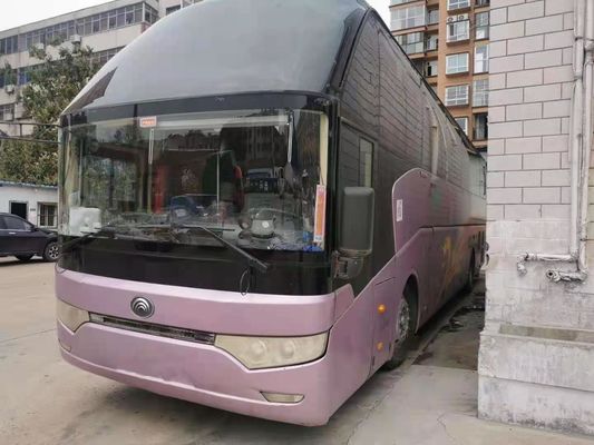 Doppeltüren Yutong ZK6122 Steuerungsbenutzten benutzten Zug des Reisebus-50 gelassen Sitze