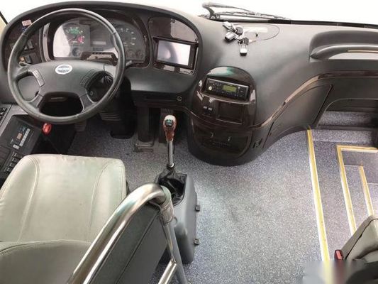 Niedrige des Kilometer-Airbag-Fahrgestelle-Euro-III Sitze gute Zustands-Doppeltüren benutzte Trainer-Bus Higer Brand-Modell-KLQ6129 53