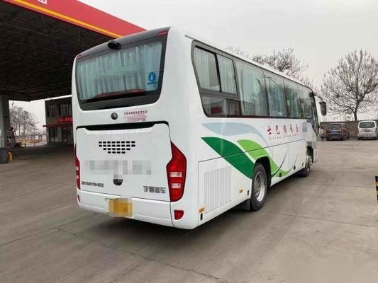 Gelassene steuernde einzelne Tür-Airbag-Fahrgestelle Luxus-Promi setzen verwendeten Passagier, den Bus Sitze der Yutong-Bus-Marken-ZK6908 38 benutzte