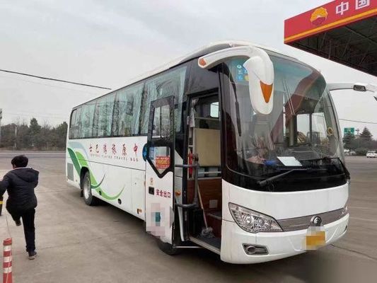 Gelassene steuernde einzelne Tür-Airbag-Fahrgestelle Luxus-Promi setzen verwendeten Passagier, den Bus Sitze der Yutong-Bus-Marken-ZK6908 38 benutzte