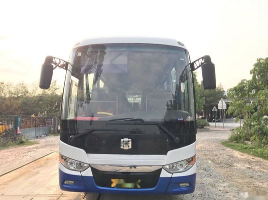 Öl-elektrischer hybrider Doppeltüren-Ledersitz benutzter Zug Bus Zhongtong LCK6101 47Seats Elektro-Mobil WP-Maschinen-155kw