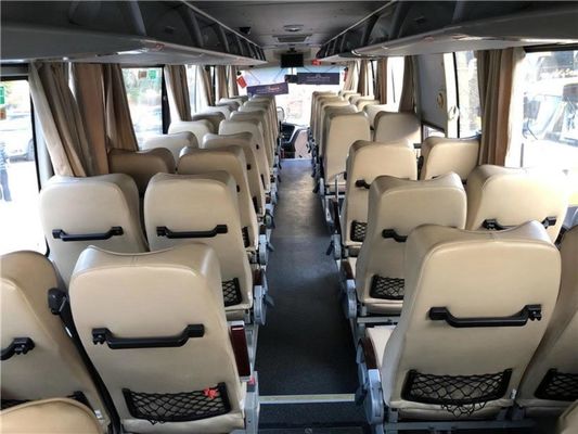 Yuchai-Maschine Promi setzt verwendeten Trainer-Double Doors Airbag-Fahrgestelle-Passagier, den Bus goldene Sitze Dragon Buss XML6112 48 benutzte