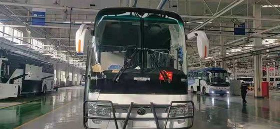 Nagelneuer Yutong-Bus ZK6122H9 mit der 55 Sitzweißen Farbe im Förderungs-Heckmotor