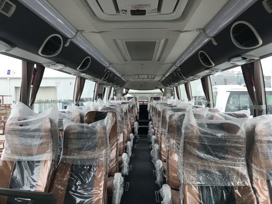 Neuer Sitzrechter Antriebs-neuer Tourismus-Bus Shenlong-Trainer-Bus SLK6102CNG 35 mit Dieselmotor