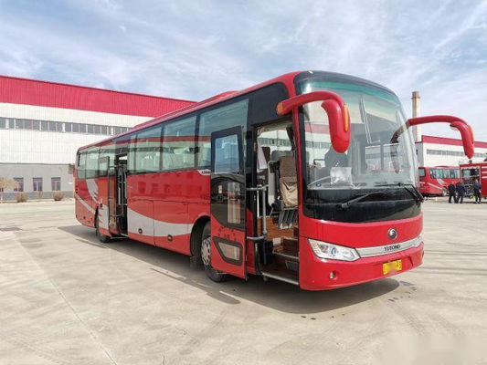 ZK6122 verwendete Trainer Bus Yutong Brand 55 Sitze 2017 Tief-Kilometer-Heckmotor-Stahlfahrgestelle Promi Sitze