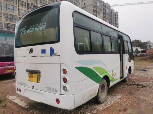 Verwendetes Yutong transportiert Zk6609d1 19 setzt Yuchai-Maschine 85Kw verwendete Mini Bus Single Door Low-Kilometer
