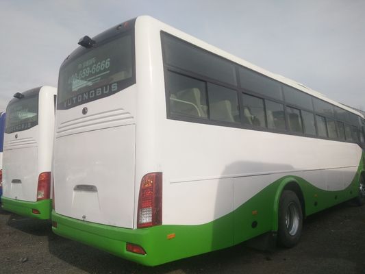 Verwendetes Yutong transportiert Stahlfahrgestelle Front Engine Bus, den 53 Sitze Reisebus-Zug Bus For Congo benutzten
