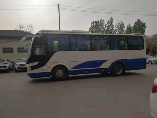 39 Sitze benutzte Trainer-Bus Yutong ZK6908 Bus benutzte 2010-jährige Dieselmotoren Lenk LHD