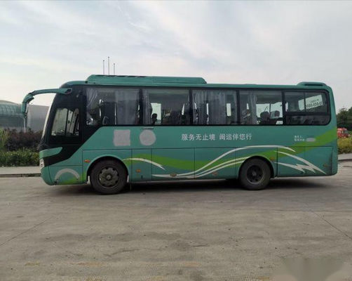 Benutzter Reisebus Yutong ZK6858 34 setzt Stahlfahrgestelle-Luft-Suspendierung Yuchai 162kw