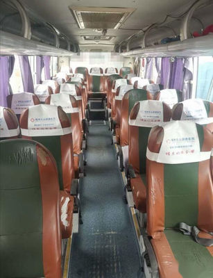 Benutzter Reisebus Yutong ZK6858 34 setzt Stahlfahrgestelle-Luft-Suspendierung Yuchai 162kw
