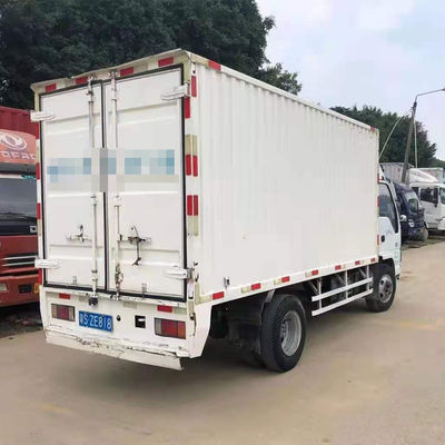 Zweite Hand 4.2m Van Used Light Duty 4x2 Isuzu 10 Ton Diesel Cargo Truck