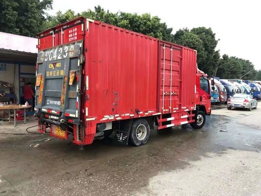 Benutzte Hand FAW Van Cargo Truck 140HP 5.2M Big Capacity 4x2 zweites 2018-jährig
