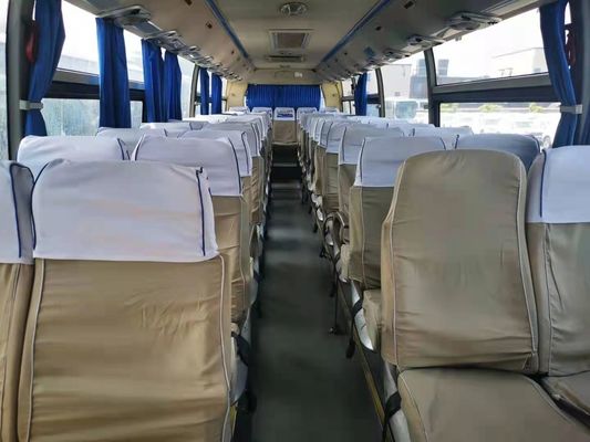 Benutzter Airbag-Fahrgestelle-linker Steuerungsreisebus-niedriger Kilometer Yuchai-Heckmotor der Yutong-Bus-51 Sitzzk6110
