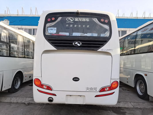 Verwendeter Trainer Bus, das XMQ6771 30 Cummins-Heckmotor 132kw setzt, ließ Steuerungsbenutzten Kinglong-Bus