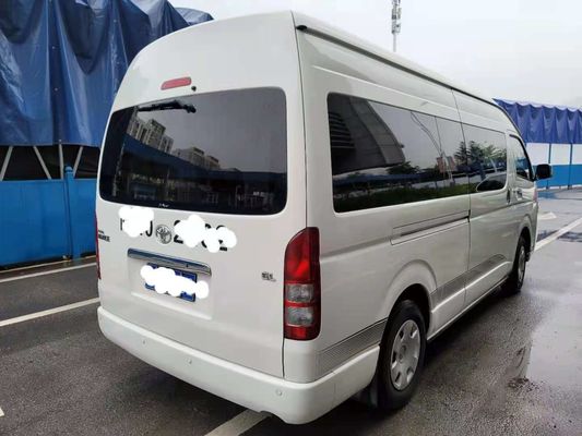 Das 2012-jährige 13 Sitzbenzin Toyota Hiace benutzte hohes Dach Mini Bus With Luxury Seats für Geschäft
