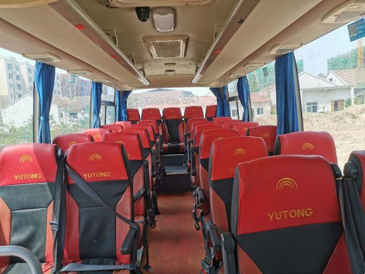 Verwendeter Yutong-Bus-ZK6752 30 niedriger Kilometer Sitz-Diesel-Front Engine Used Mini Bus-Euro-IV