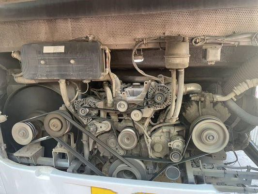 Benutzter Sunlong-Bus SLK6873 39 setzt 2016 hinteren verwendeten Trainer Bus Dieselmotor-Stahlfahrgestelle Yuchai 162kw für Afrika