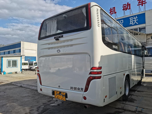 Benutzter höherer Bus KLQ6856 37 setzt Stahlfahrgestelle hinterer Antriebs-gute Zustand Hand Yuchai-Maschine linker mit Wechselstrom
