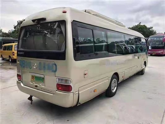 31 Sitzbenutzte 2016-jähriger benutzter Feiyan-Küstenmotorschiff-Bus elektrische Maschine Mini Bus Coaster Bus Withs, die Handsteuerung gelassen wurde