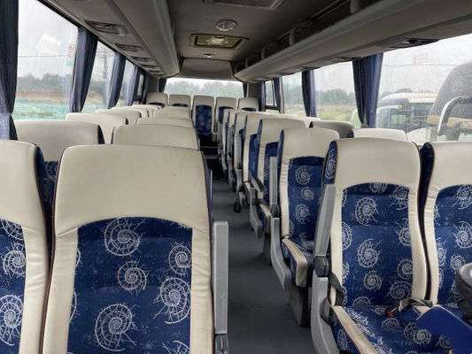 Benutzter Kinglong-Bus XMQ6859 37 setzt Stahlfahrgestelle-einzelnes Tür Yuchia-Heckmotor-Euro-III benutzten Reisebus