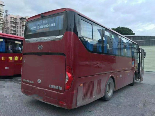 Sitzairbag-Fahrgestelle Yuchai-Maschinen-niedriger Kilometer benutzter Passagier-Bus Ankai Marke benutzter Reisebus-HFF6909 38 für Afrika
