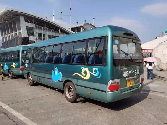 2015-jährige 26 Sitze verwendeten goldenes Dragon Coaster Bus, benutzte Maschine Mini Bus Coaster Bus Withs Hino